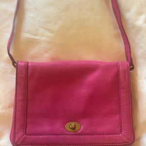 JCrew genuine leather crossbody handbag